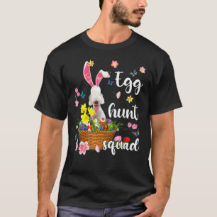Bedlington Terrier Happy Ostertag Osterfarben T-Shirt