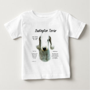 Bedlington Terrier History; alles über Bedlingtons Baby T-shirt