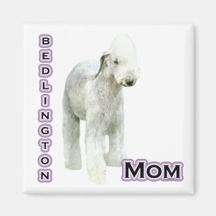 Bedlington Terrier Mama 4 - Magnet