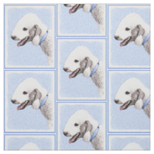 Bedlington Terrier Painting - Original Dog Art Stoff