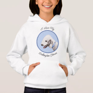 Bedlington Terrier Peinture - Art Chien original