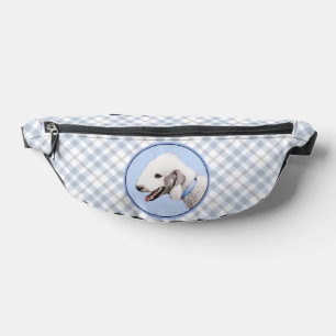 Bedlington Terrier Peinture Sandy Color Chien Art