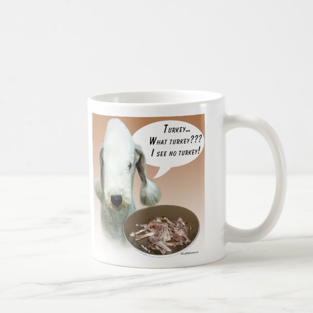 Bedlington Terrier Türkei Kaffeetasse (Rechts)