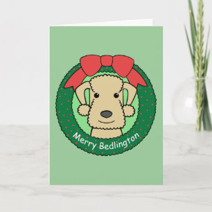 Bedlington Terrier Weihnachten