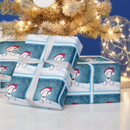 Bedlington Weihnachten Geschenkpapier