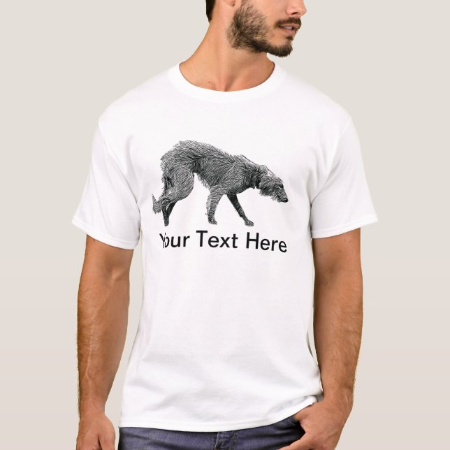 Bedlington Whippet Lurcher T-Shirt (Vorderseite)