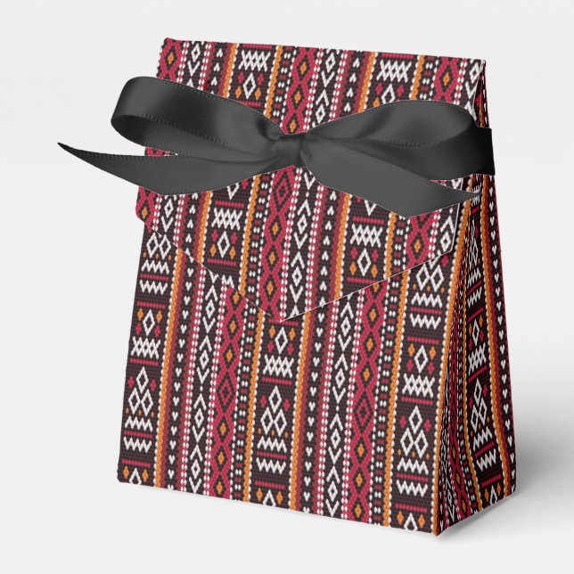 Bedouin Sadu Fabric Geschenkschachtel (Vorderseite)