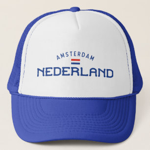 Bedrängt Amsterdam Nederland (Niederlande) Truckerkappe