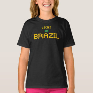 Bedrängte Recife Brasilien Mädchen T-Shirt