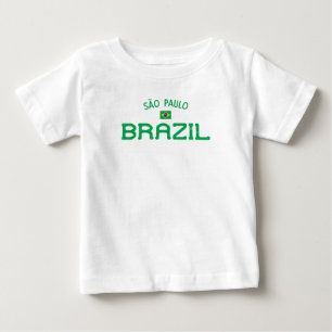 Bedrängtes Sao Paulo Brasilien Baby T-shirt