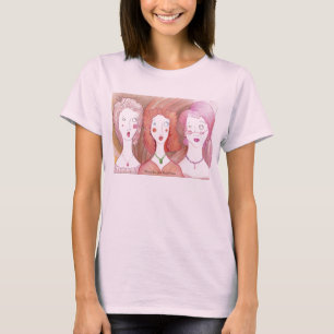 Bedrängtes Triodamenbaby - Puppe T T-Shirt