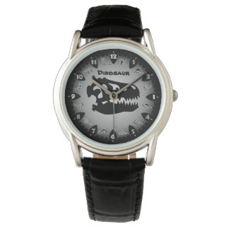 Bedrock Gray Dinosaur Watch Armbanduhr