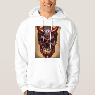 Bedrohliches Death-Metal-Band-Maskottchen-T-Shirt Hoodie
