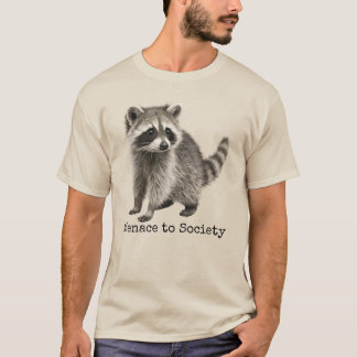 Bedrohung Für Die Gesellschaft, Lustiges Verwilder T-Shirt