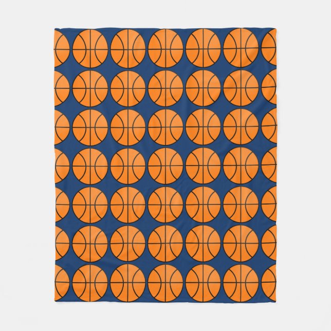 Bedroom Basketball Sportschuh Geschenk Fleecedecke (Vorderseite)