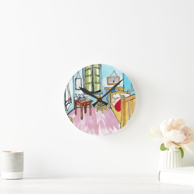 Bedroom Runde Wanduhr (Zuhause)