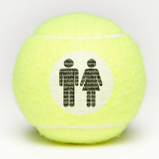 bedrucken tennisbälle (Vorderseite)