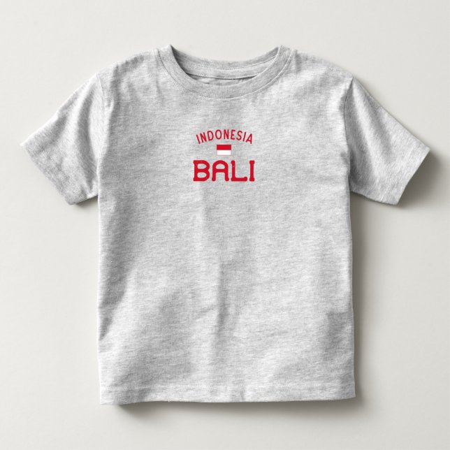 Bedrückt Bali Indonesien Kleinkind T-shirt (Vorderseite)