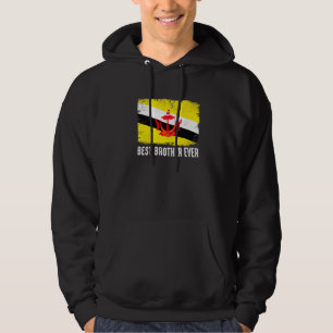Bedrückte Brunei Flag Bester Bruder je Patriotic Hoodie