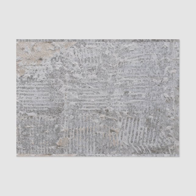 Bedrückte Grunge Beton Beschichtung Textur DIY Seidenpapier (Vorderseite)