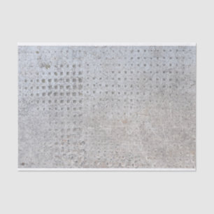 Bedrückte Grunge Industrie Texturierte Beton DIY Seidenpapier