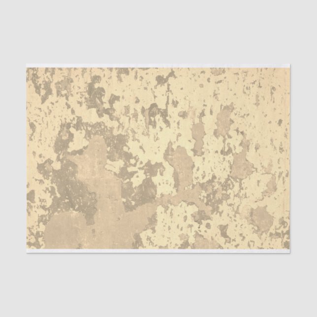 Bedrückte Grunge mit vergoldetem Gold-Farbton Seidenpapier (Vorderseite)