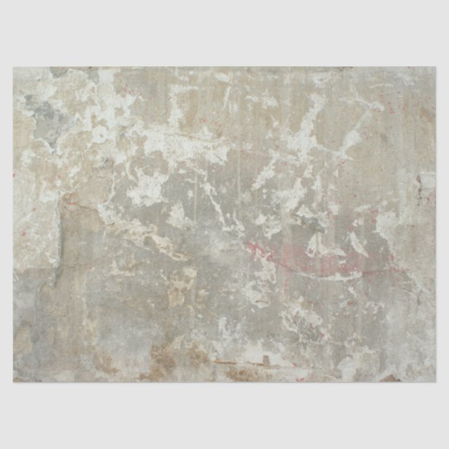 Bedrückte Grunge Scratched Wall Texture DIY Dekora Seidenpapier (Vorderseite)