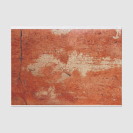 Bedrückte Grunge Terracotta Paint Loft Dekoration Seidenpapier