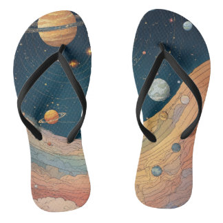 Bedruckte Hausschuhe - perfekte Mischung aus Komfo Flip Flops