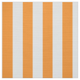 Bedruckte Poplin-Stoffe, orange und weiße Streifen Stoff