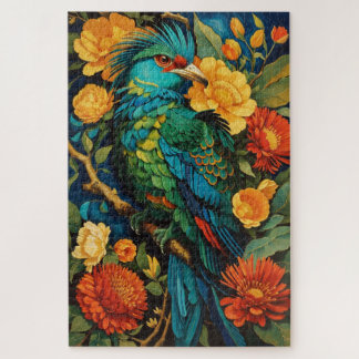 Bedrückte Quetzal Majestät