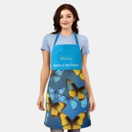 Bedruckte Schürze. Stylische Küchenbekleidung Schürze
