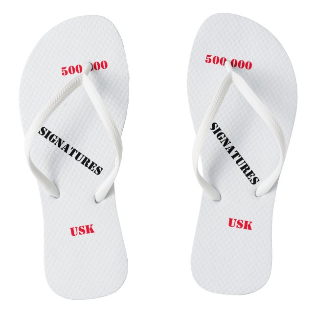 Bedruckte Socken Flip Flops (Fußbett)