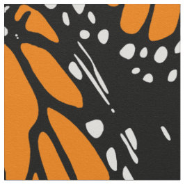 Bedruckte Stoffe, in Schwarz & Weiß & Orange Stoff