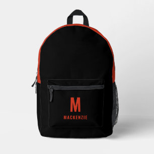  BEDRUCKTER RUCKSACK