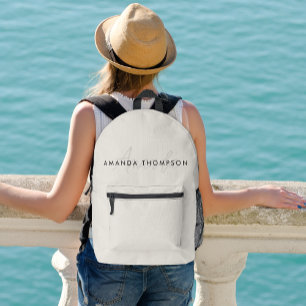  BEDRUCKTER RUCKSACK