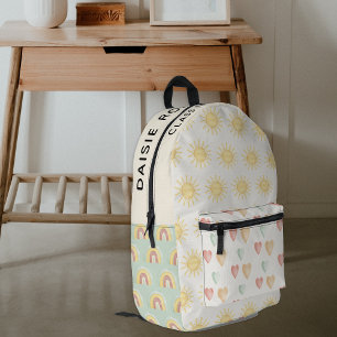  BEDRUCKTER RUCKSACK