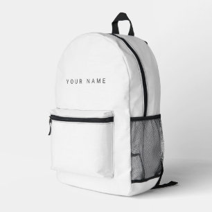  BEDRUCKTER RUCKSACK