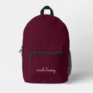  BEDRUCKTER RUCKSACK
