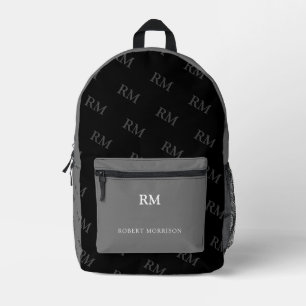 BEDRUCKTER RUCKSACK