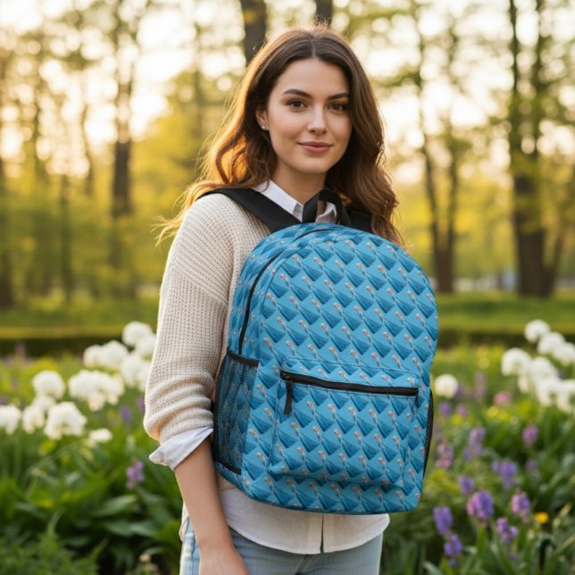 Bedruckter Rucksack, gefroren Bedruckter Rucksack (Von Creator hochgeladen)