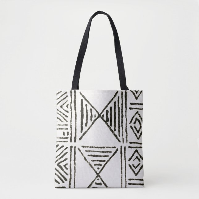Bedruckter weißer Schmucktücher Tasche (Vorderseite)