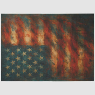 Bedrucktes Dekorationspapier mit amerikanischer Fl Seidenpapier