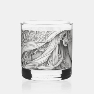 Bedrucktes Gesteinsglas: Faszinierende Schönheit m Whiskyglas