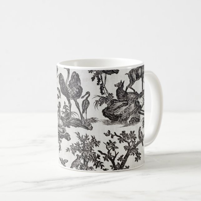 Bedrucktes Gewebe Kaffeetasse (VorderseiteRechts)