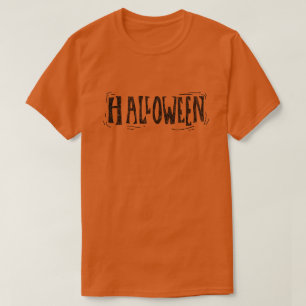 Bedrucktes Halloween Glitter T-Shirt