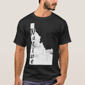 Bedrücktes Idaho-Konzept T-Shirt
