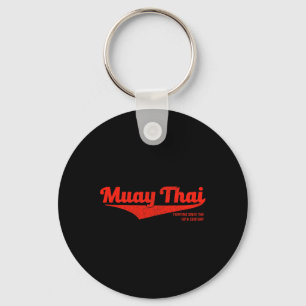Bedrucktes Muay-Thai-Kickboxen-T-Shirt, Mma Bjj, T Schlüsselanhänger