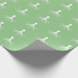 Bedrücktes Octopus-Design - Matte Wrapping Paper Geschenkpapier