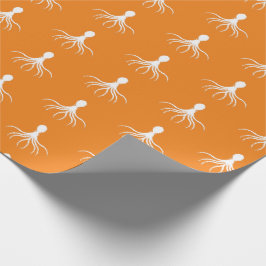 Bedrücktes Octopus-Design - Matte Wrapping Paper Geschenkpapier